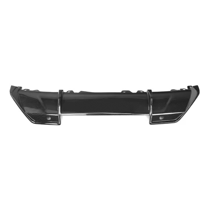 MP Style Carbon Fiber Rear Diffuser Trim - F95 X5M (Pre-LCI) - Euro Auto Design