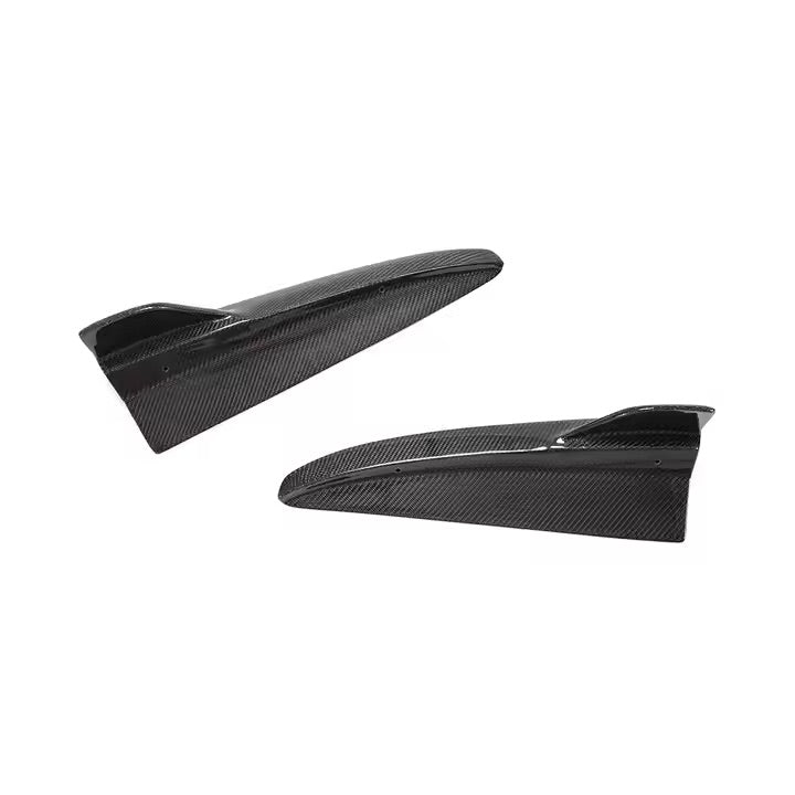 Carbon Fiber Rear Splitters - W205 AMG C63 Sedan - Euro Auto Design