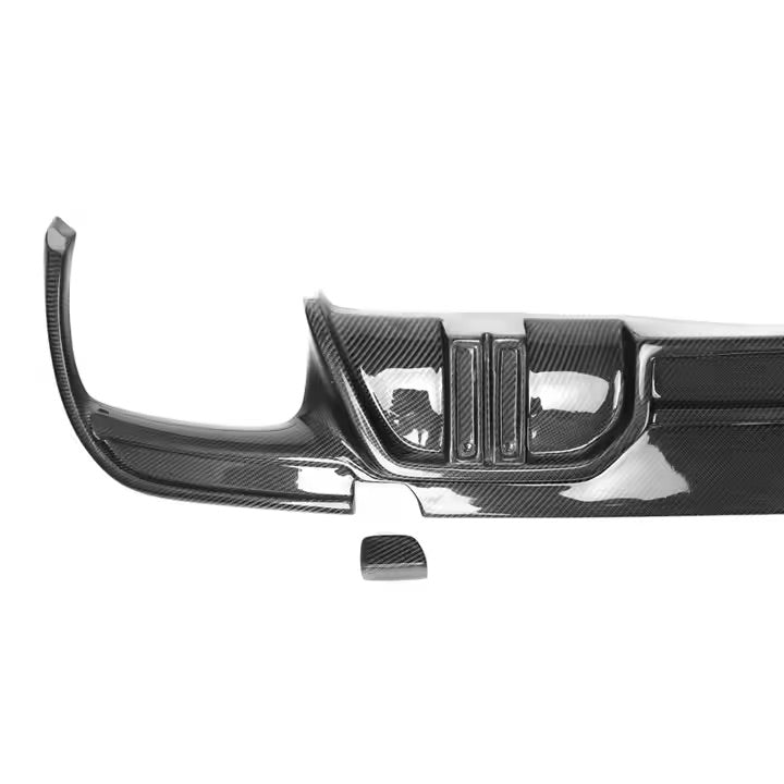 LD Style V1 Carbon Fiber Rear Diffuser - F95 X5M (Pre-LCI) - Euro Auto Design