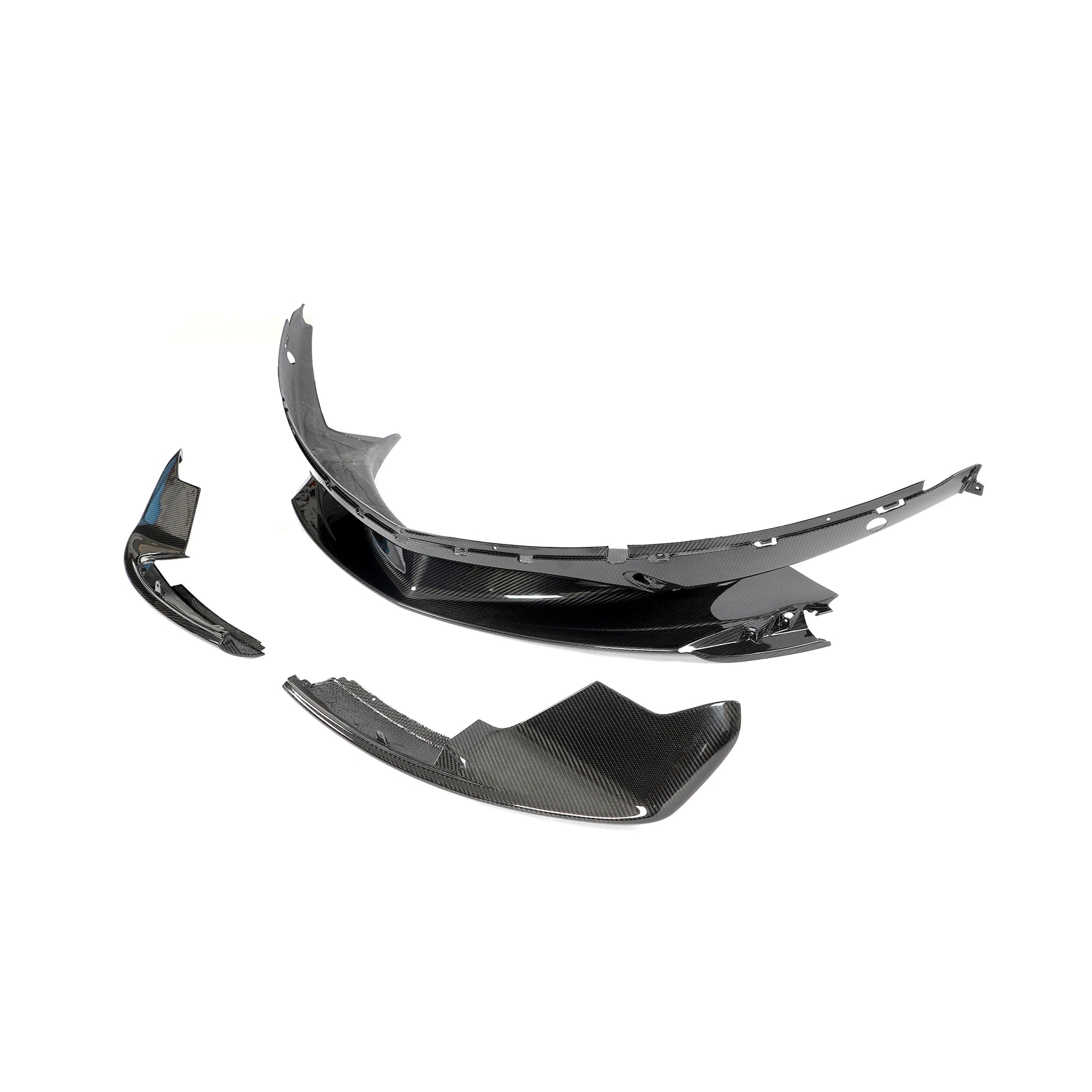 OEM Style Carbon Fiber Front Diffuser and Splitters - McLaren 570s/570GT.
