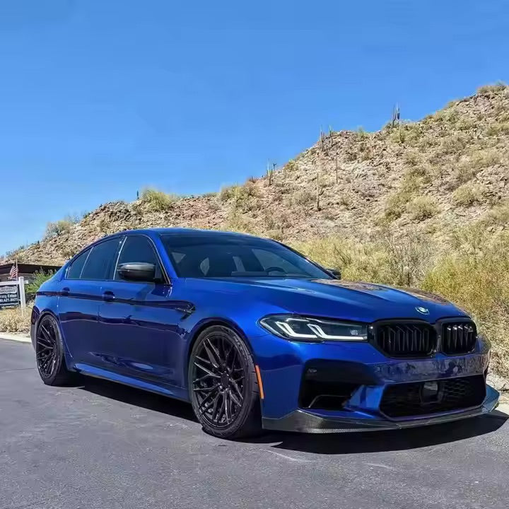 MP Style Carbon Fiber Front Lip - F90 M5 (LCI Only) - Euro Auto Design