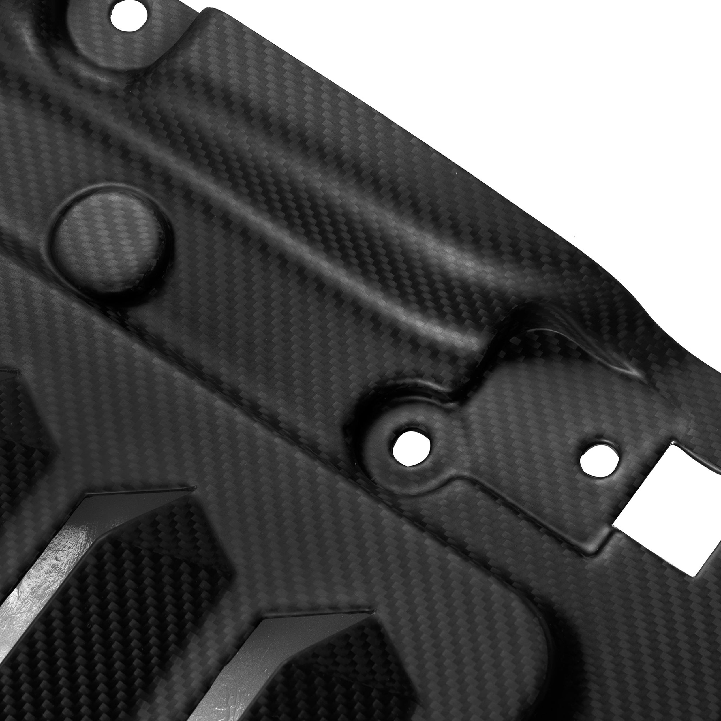 OEM Style Carbon Fiber Oil Cooler Skid Plate - G90 M5