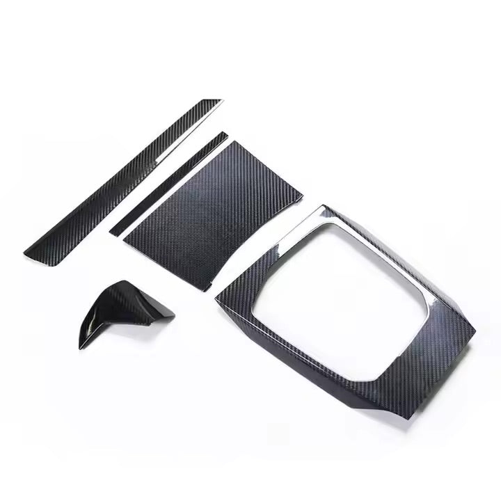 Full Center Console Carbon Fiber Trim - G80 M3 | G82/G83 M4 - Euro Auto Design