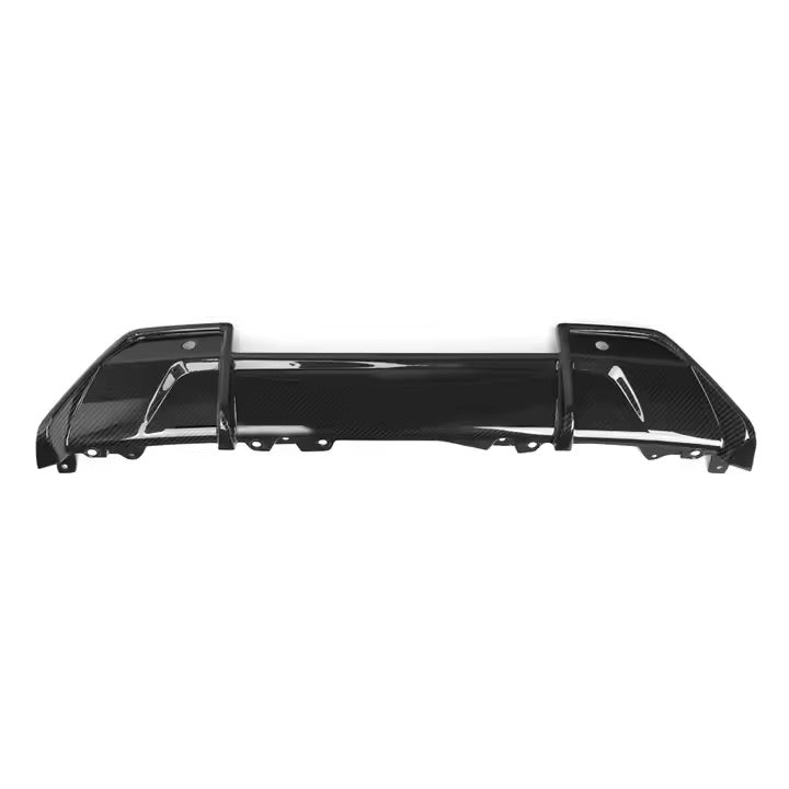 MP Style Carbon Fiber Rear Diffuser Trim - F95 X5M (Pre-LCI) - Euro Auto Design