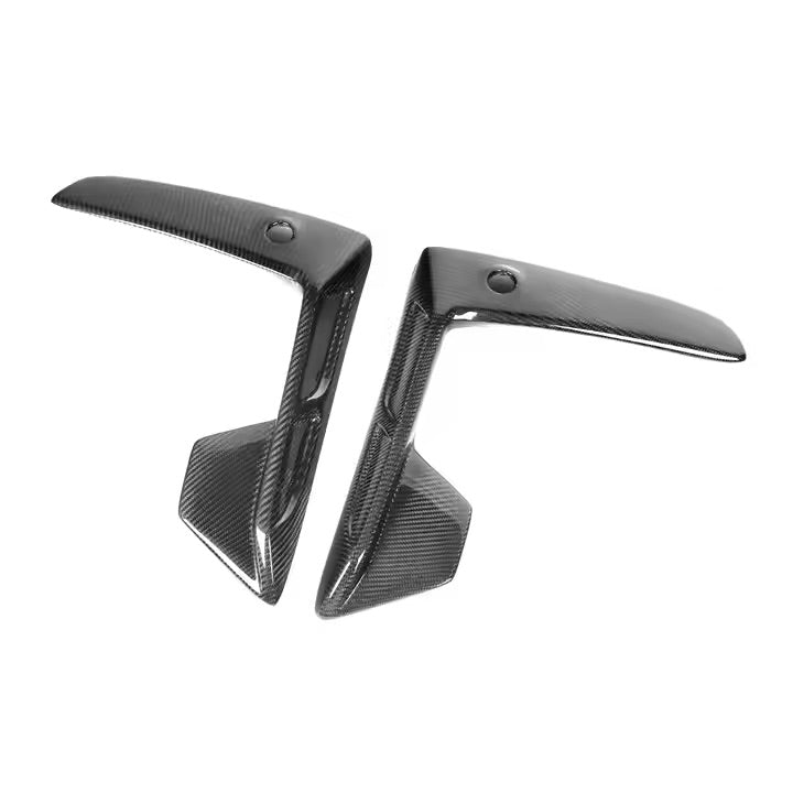 LD Style Carbon Fiber Front Canard Set - F95 X5M (Pre-LCI) - Euro Auto Design