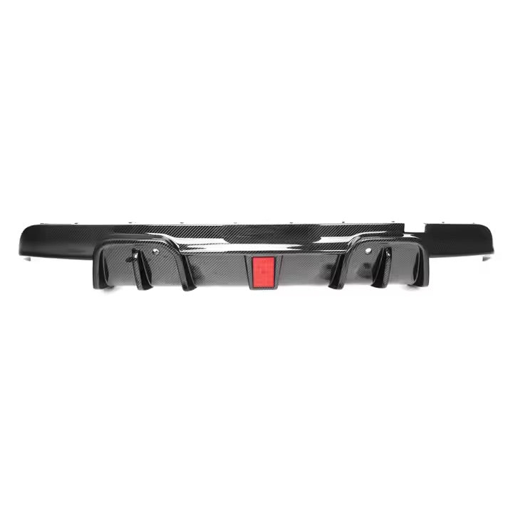 MT LED Style Carbon Fiber Rear Diffuser - F95 X5M (Pre-LCI) - Euro Auto Design