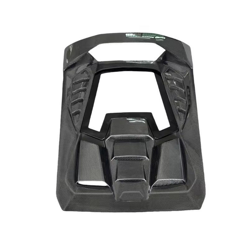 Tecnica Style Carbon Fiber Rear Engine Hood - Lamborghini Huracan LP610 / LP580 / EVO / Tecnica (2015-2025)