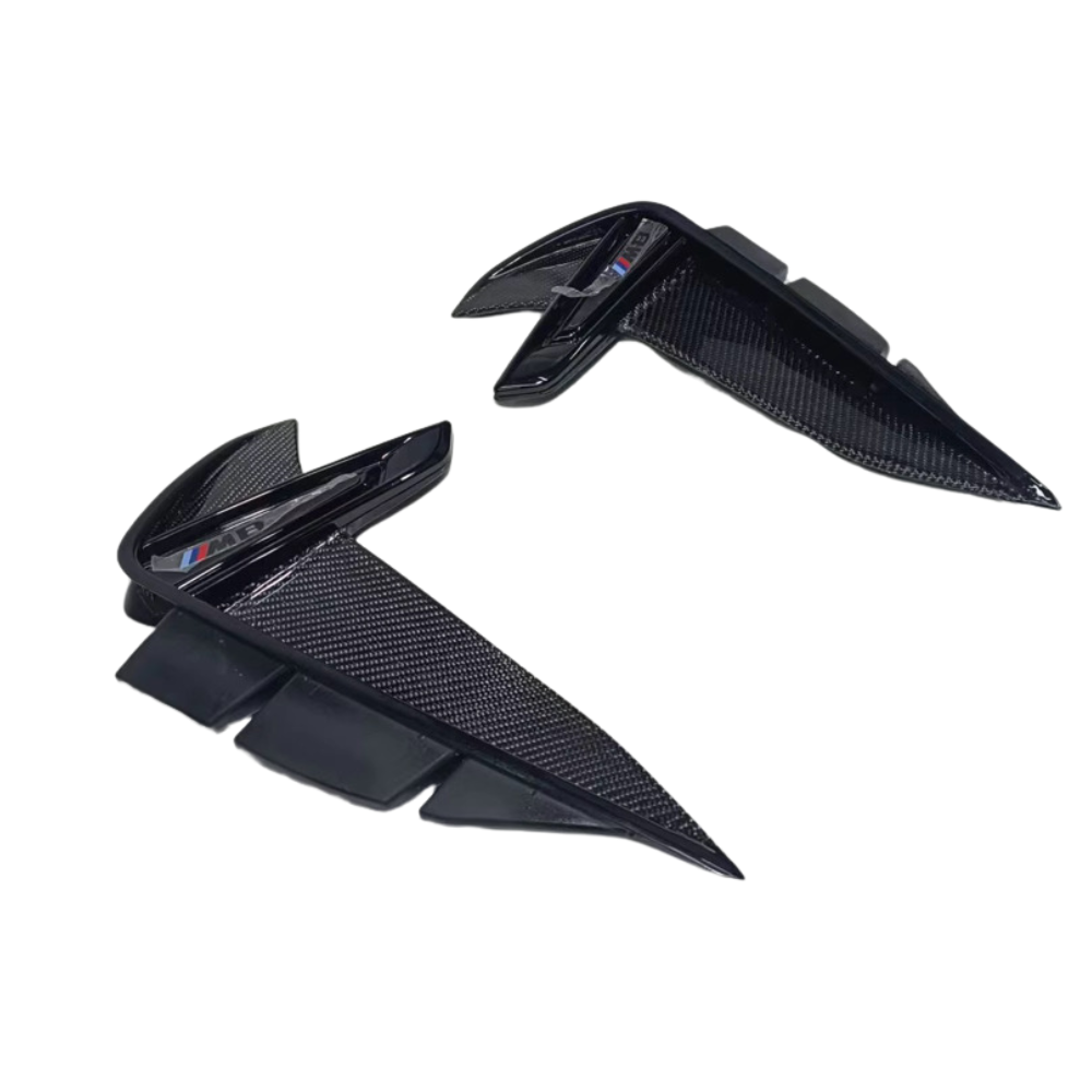 Carbon Fiber Side Fender Logo Trim - F91/F92/F93 M8