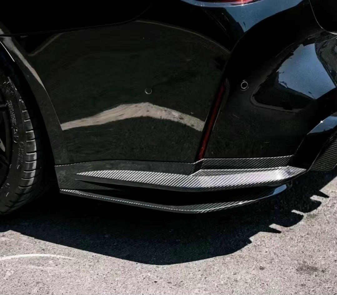 MHC Style Carbon Fiber Rear Splitters - G80 M3 | G82/G83 M4.