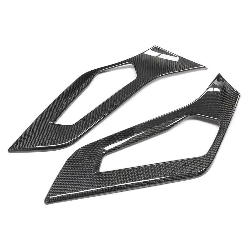 Carbon Fiber Interior Door Handle Panel Trim - Lamborghini Aventador LP700.