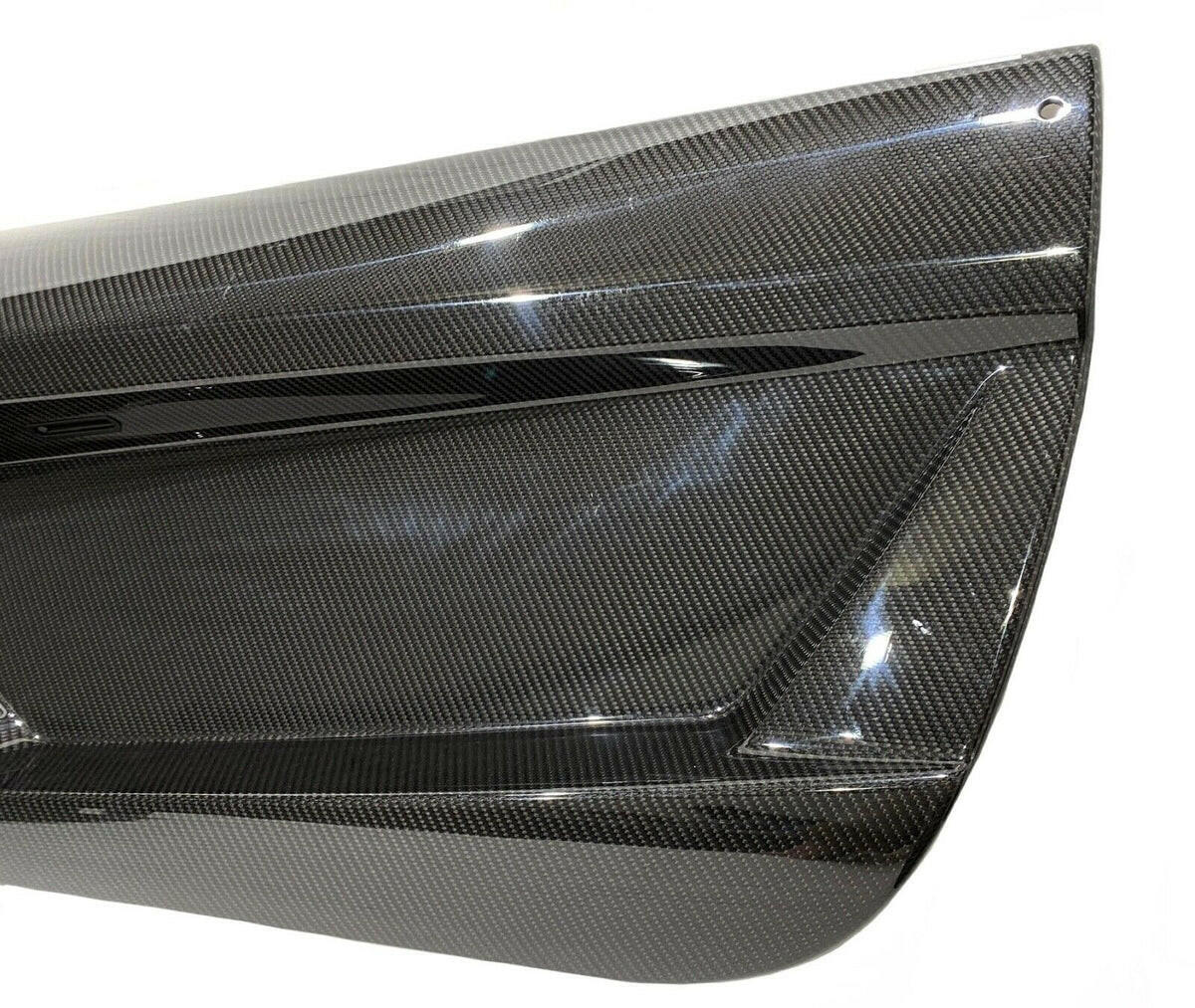 SVJ Style Carbon Fiber Inner Door Panels - Lamborghini Aventador LP700 / LP720 / LP740.