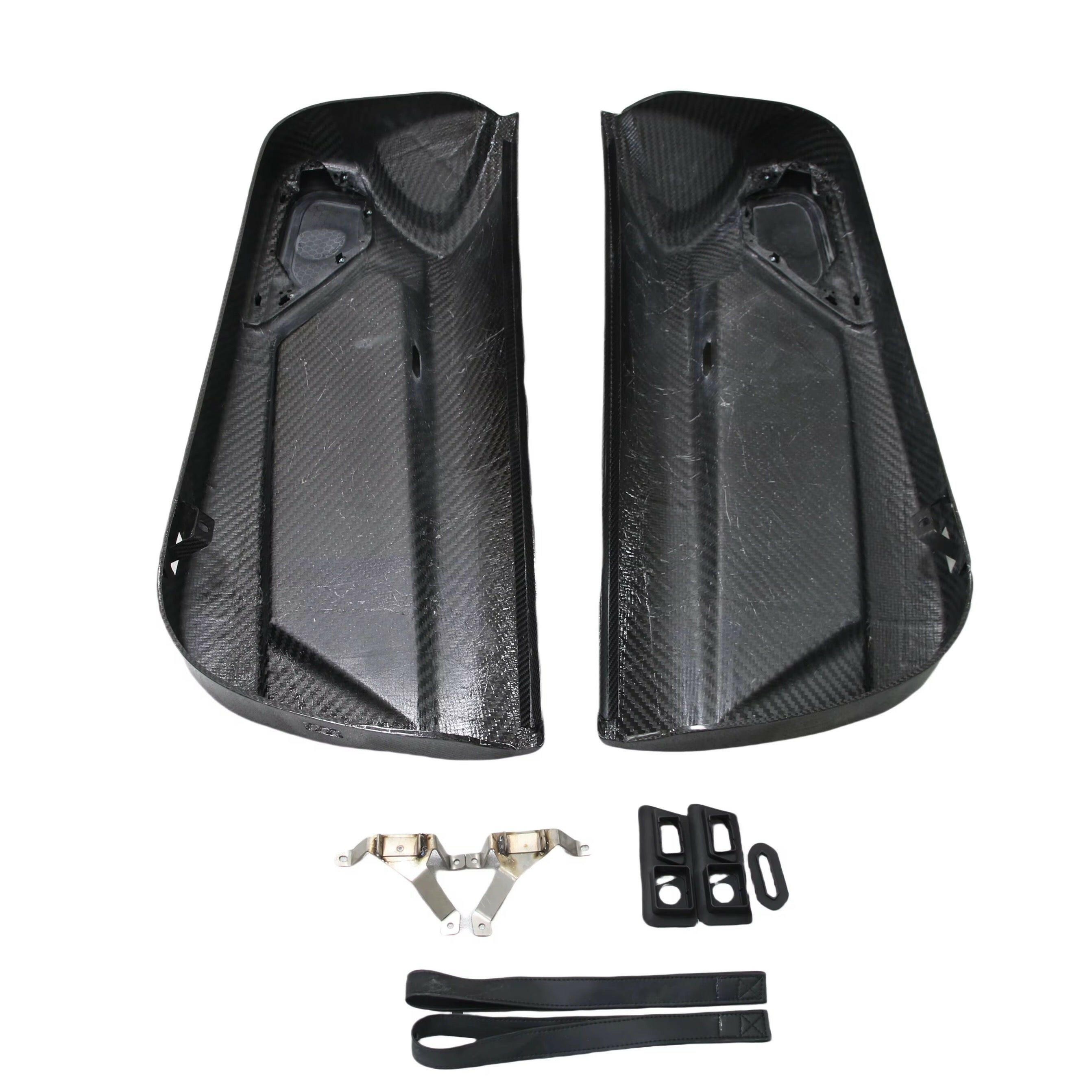 SVJ Style Carbon Fiber Inner Door Panels - Lamborghini Aventador LP700 / LP720 / LP740.