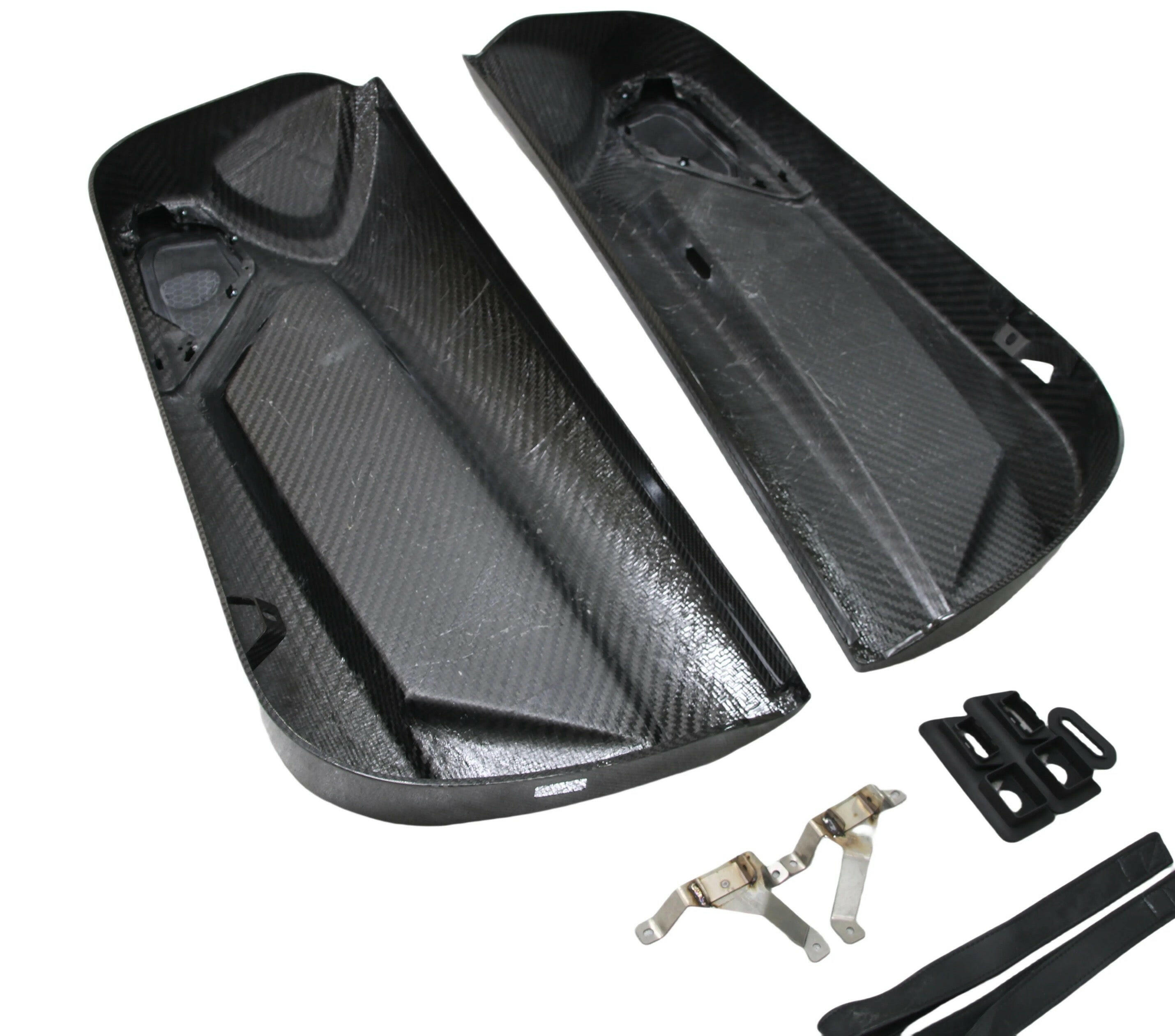 SVJ Style Carbon Fiber Inner Door Panels - Lamborghini Aventador LP700 / LP720 / LP740.