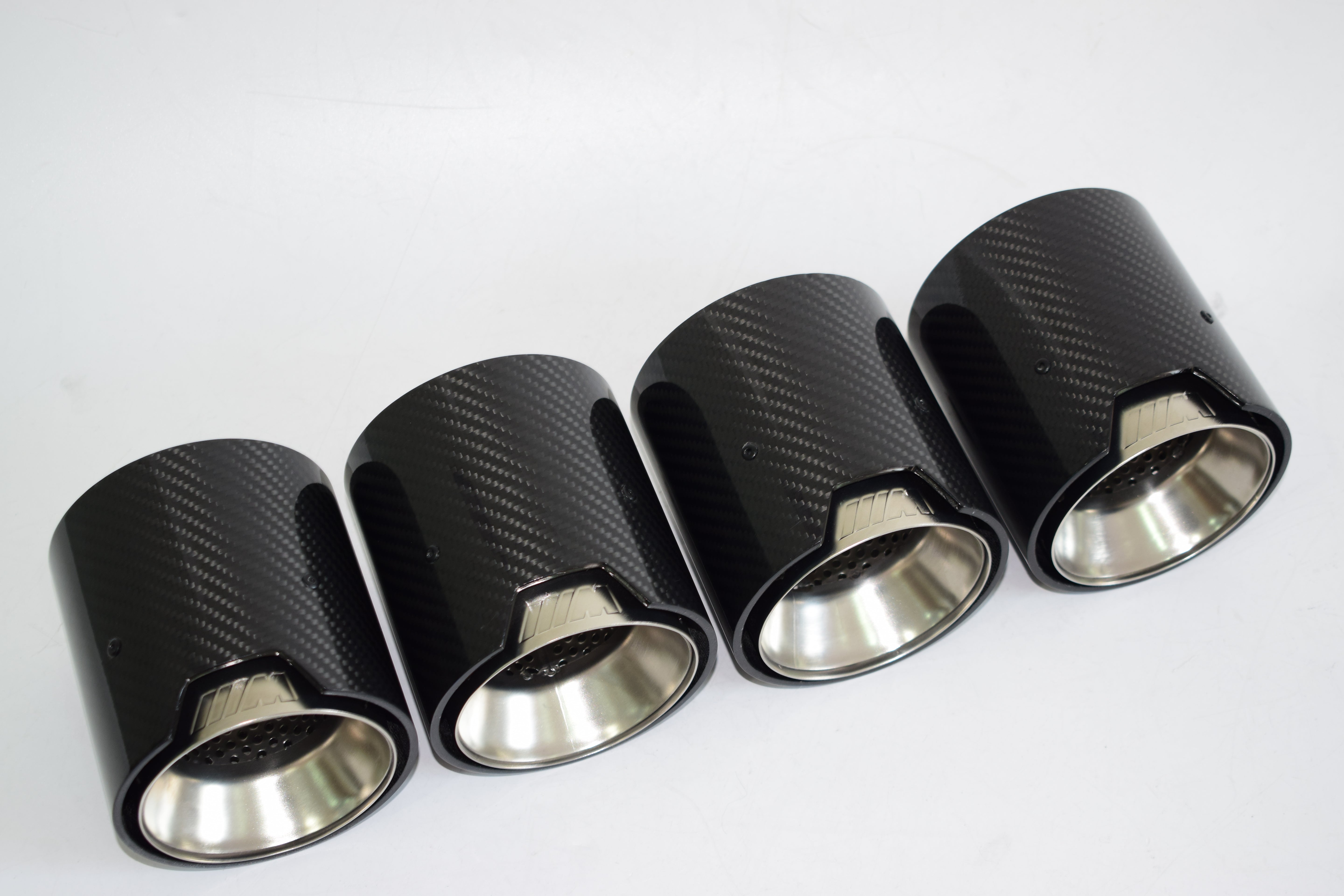 MP Style Carbon Fiber Quad Exhaust Tips - F95 X5M | F96 X6M | F97 X3M | F98 X4M