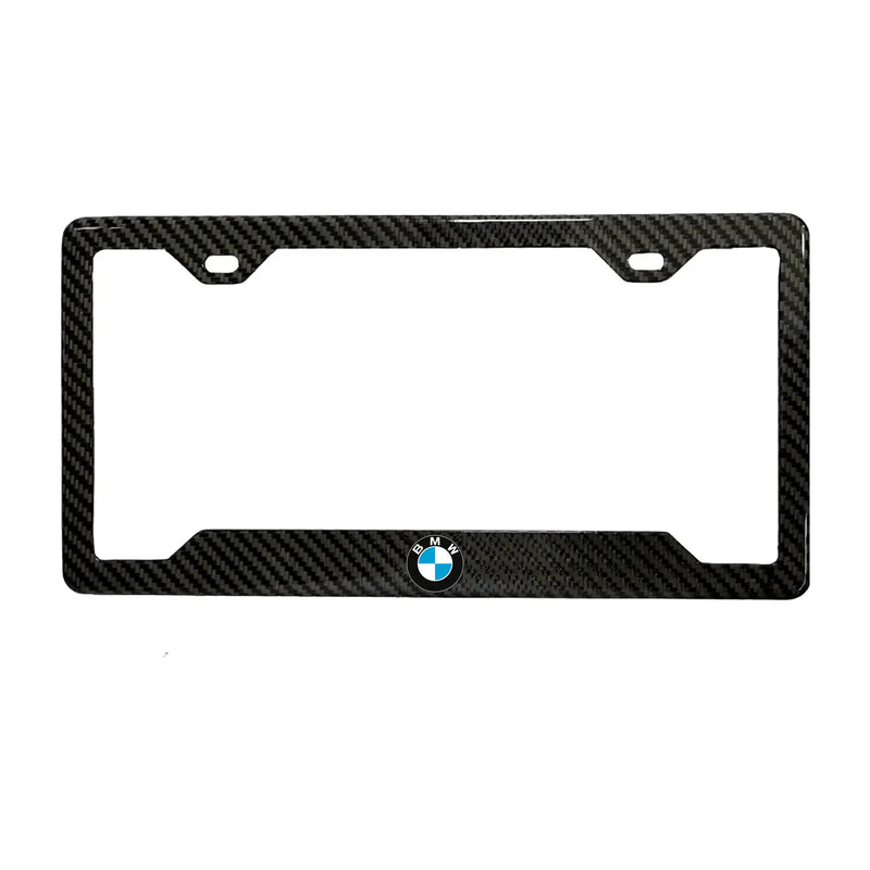 BMW Classic Carbon Fiber License Frame