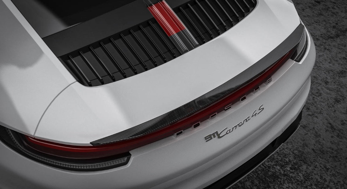 Paktechz Carbon Fiber Ducktail Spoiler - Porsche 911 Carrera S/4/4S (992.1)