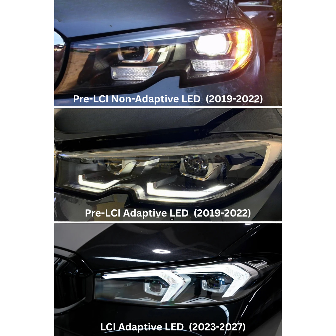 Dual-Color Snake Eyes LED Headlights - BMW G20 3 Series