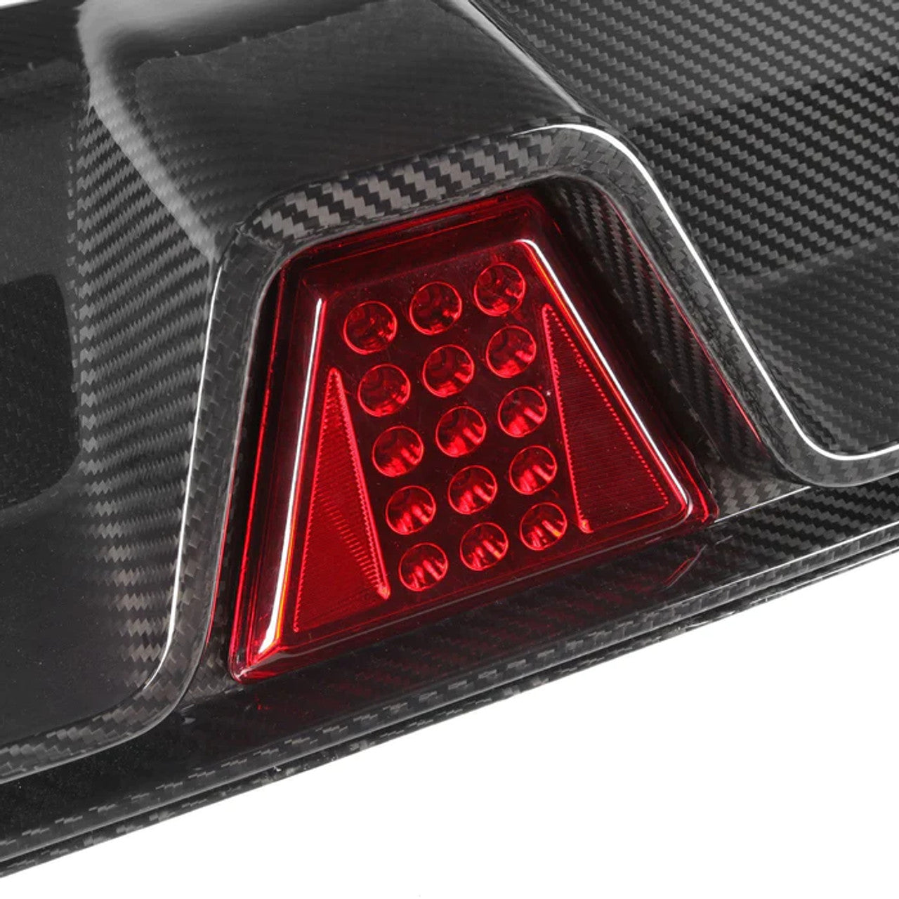 F1 Style Carbon Fiber Diffuser w/ LED - F90 M5 - Euro Auto Design