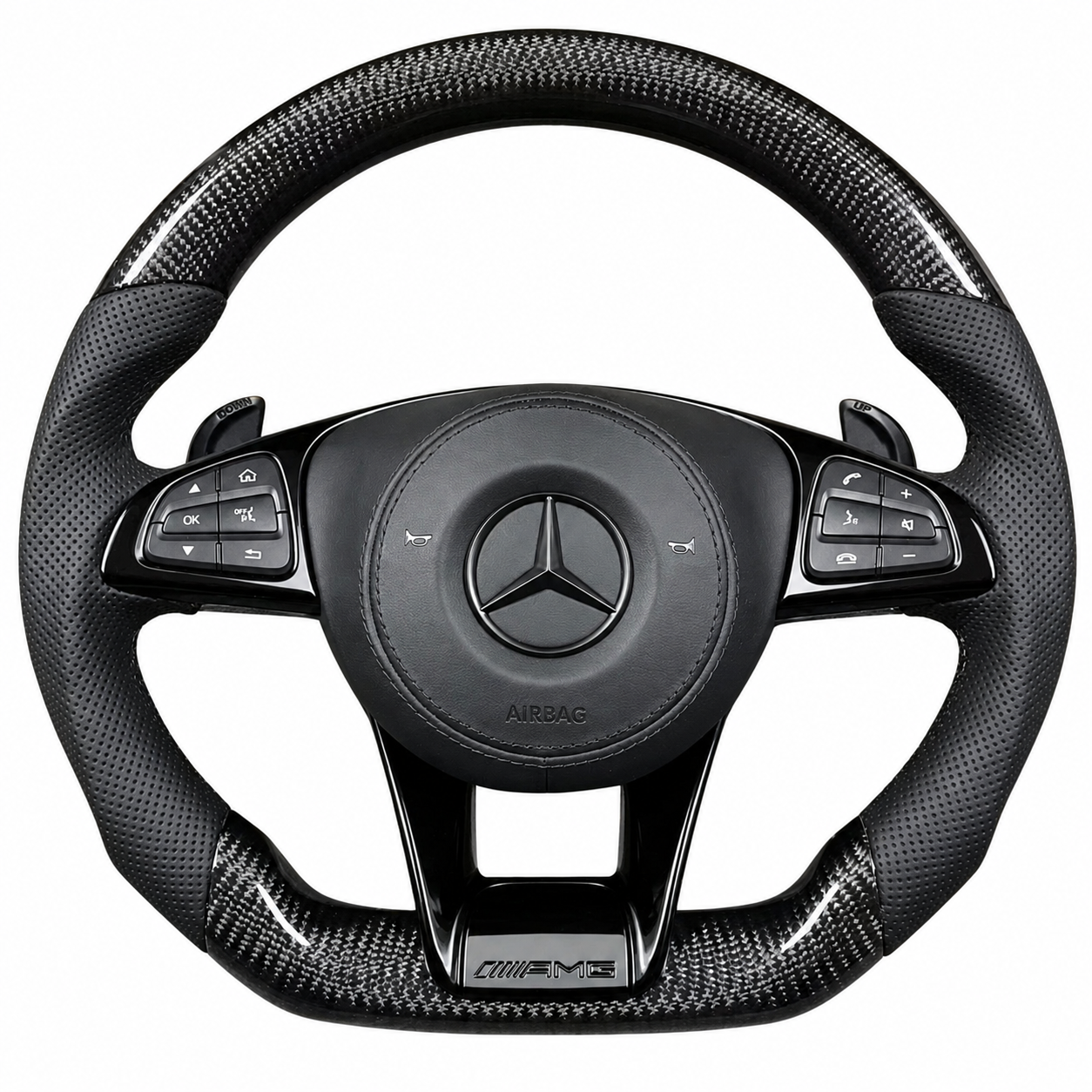 Mercedes-Benz 2017 AMG Style Fully Customizable Steering Wheel
