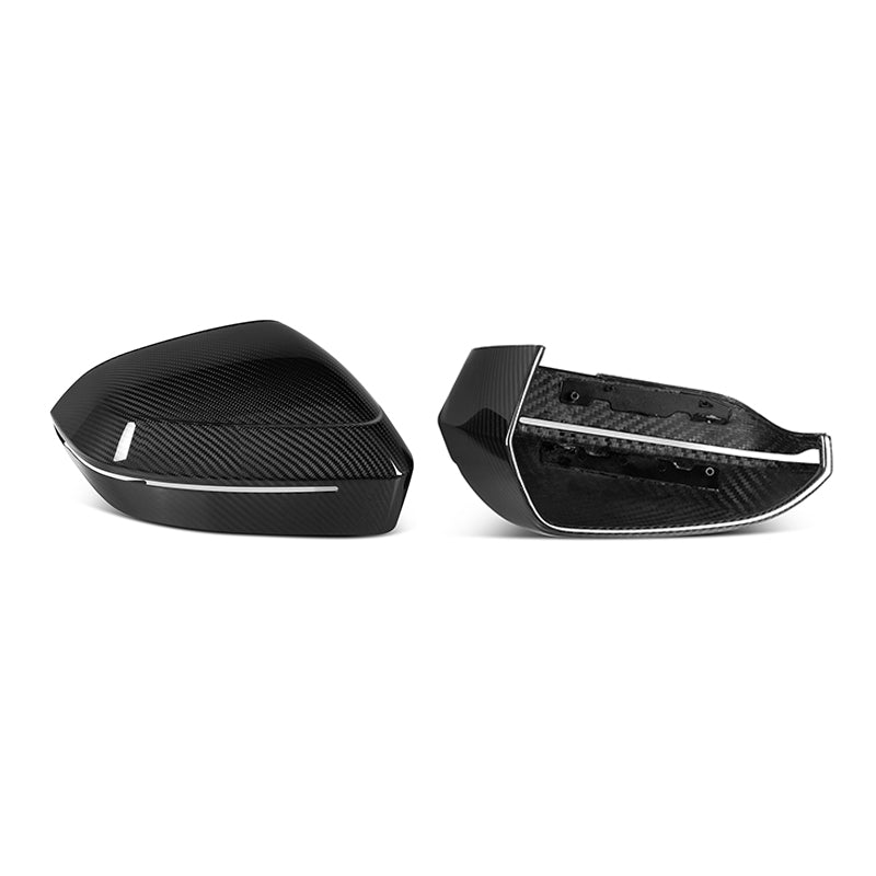 OEM Style Carbon Fiber Mirror Caps - BMW G90 M5