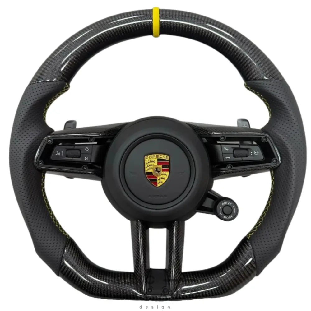Porsche 911 (992) Style Fully Customizable Steering Wheel - Steering Wheels