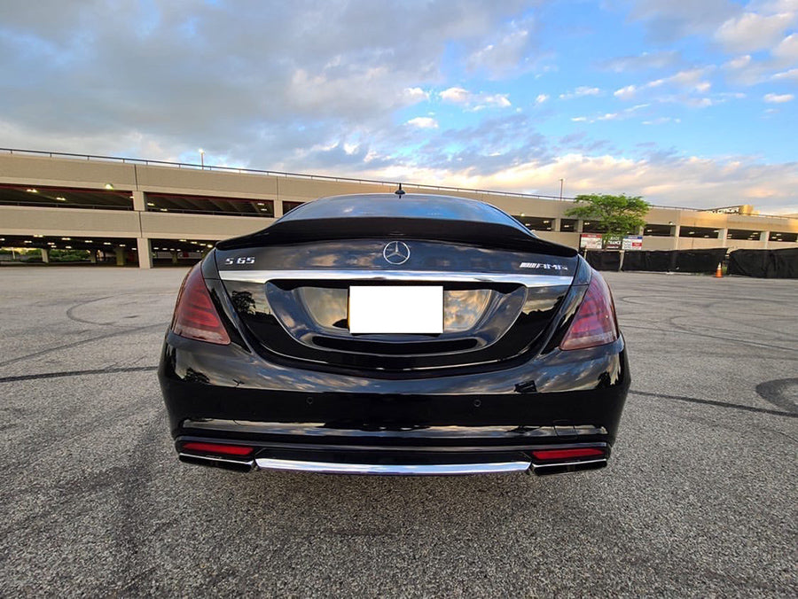 PSM Style Carbon Fiber Spoiler - W222 AMG S63/S65 - Euro Auto Design