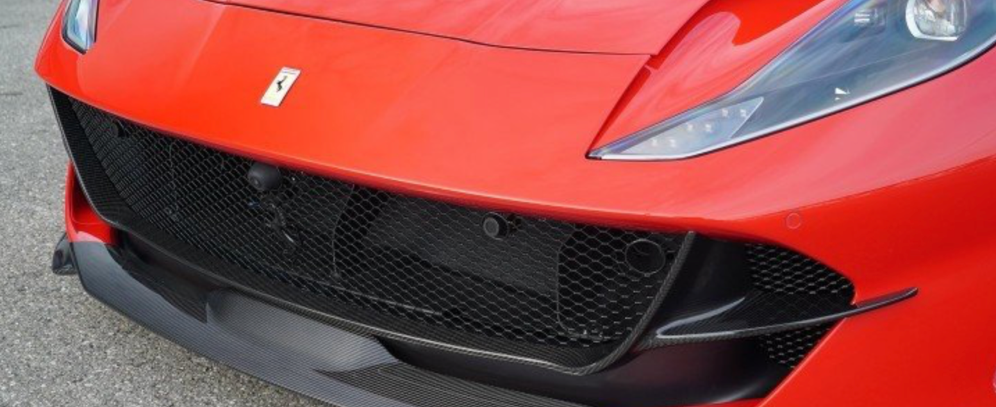 N Style Carbon Fiber Front Grill - Ferrari 812 Superfast