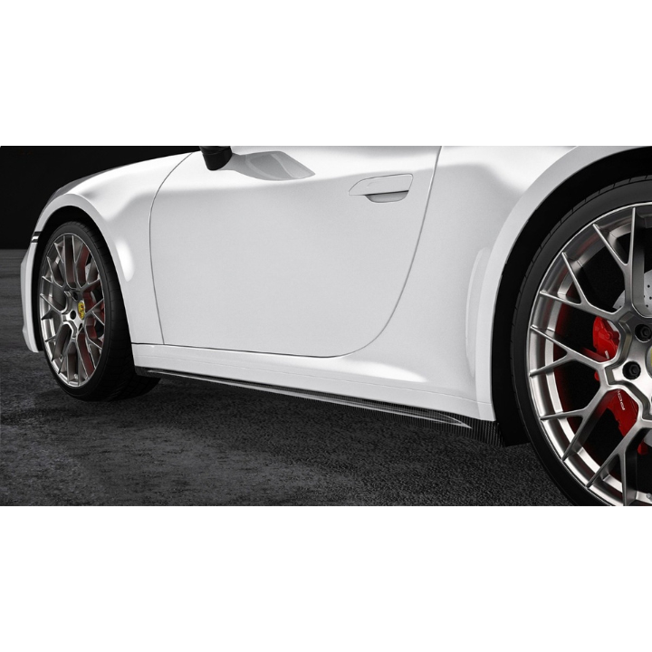 Paktechz Carbon Fiber Side Skirts - Porsche 911 Carrera S/4/4S (992.1)