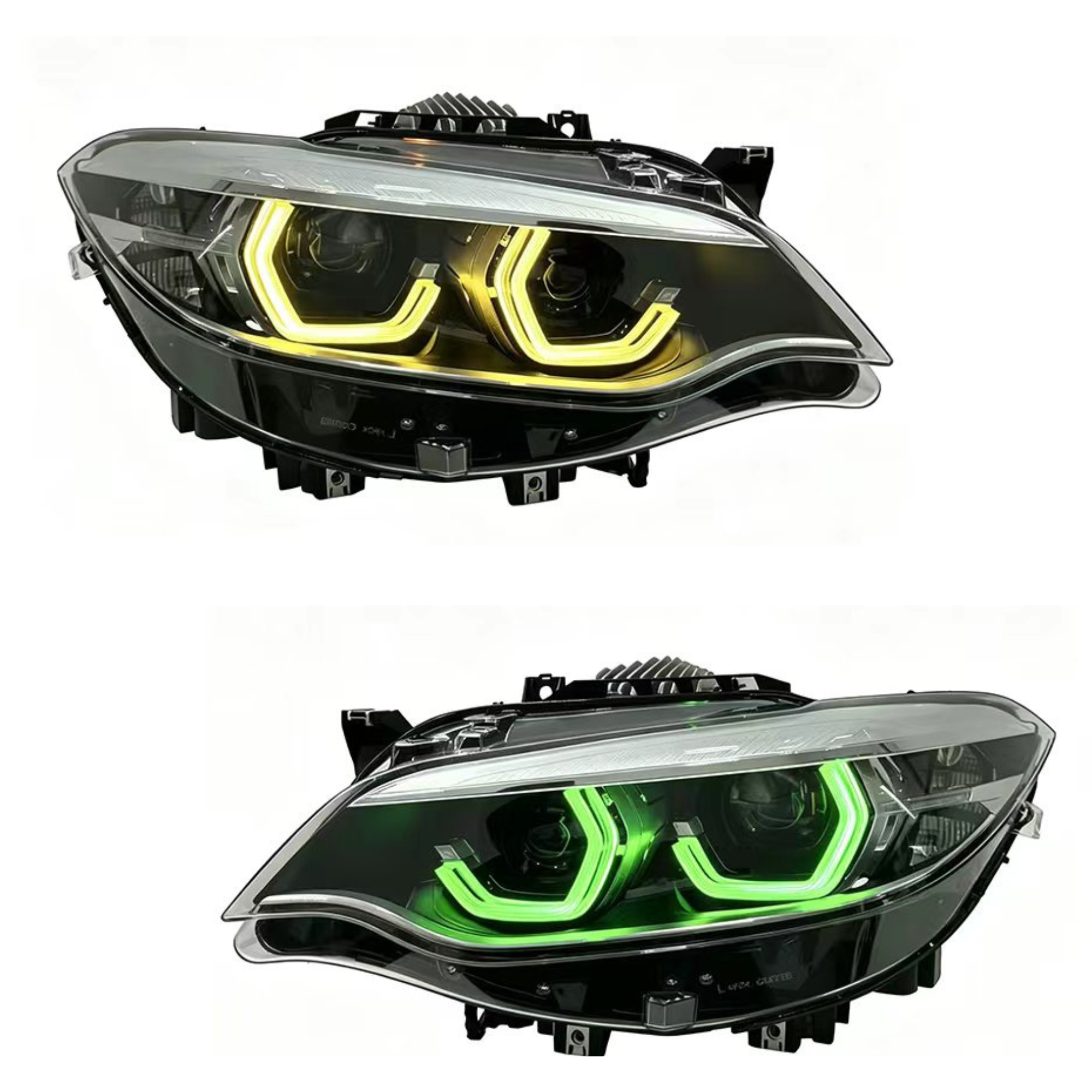 Multi-Color RGB LCI Style LED Headlights - BMW F87 M2/F22 2 Series