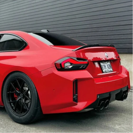 V Style Carbon Fiber Spoiler - BMW G87 M2