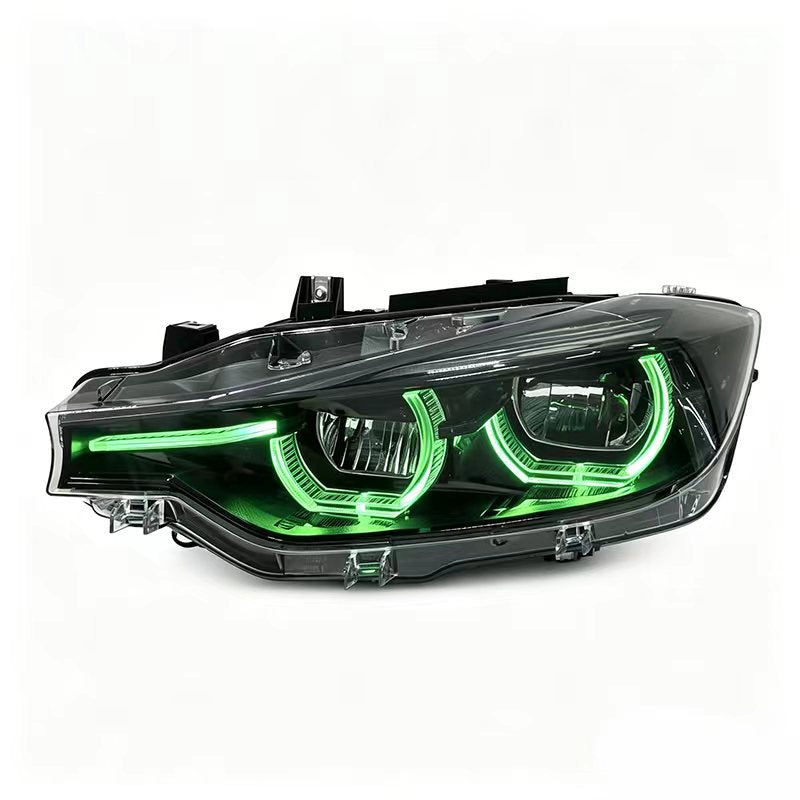 Multi-Color RGB LCI Style LED Headlights - BMW F30 3 Series