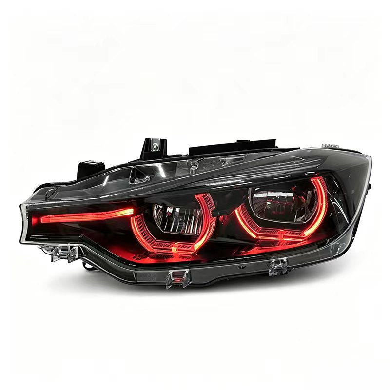 Multi-Color RGB LCI Style LED Headlights - BMW F30 3 Series