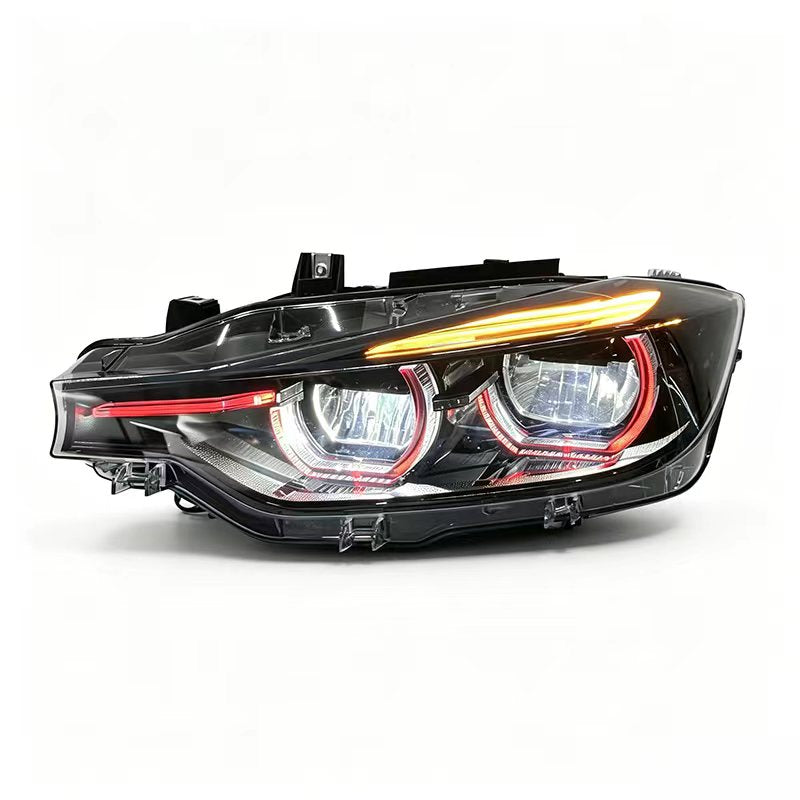 Multi-Color RGB LCI Style LED Headlights - BMW F30 3 Series