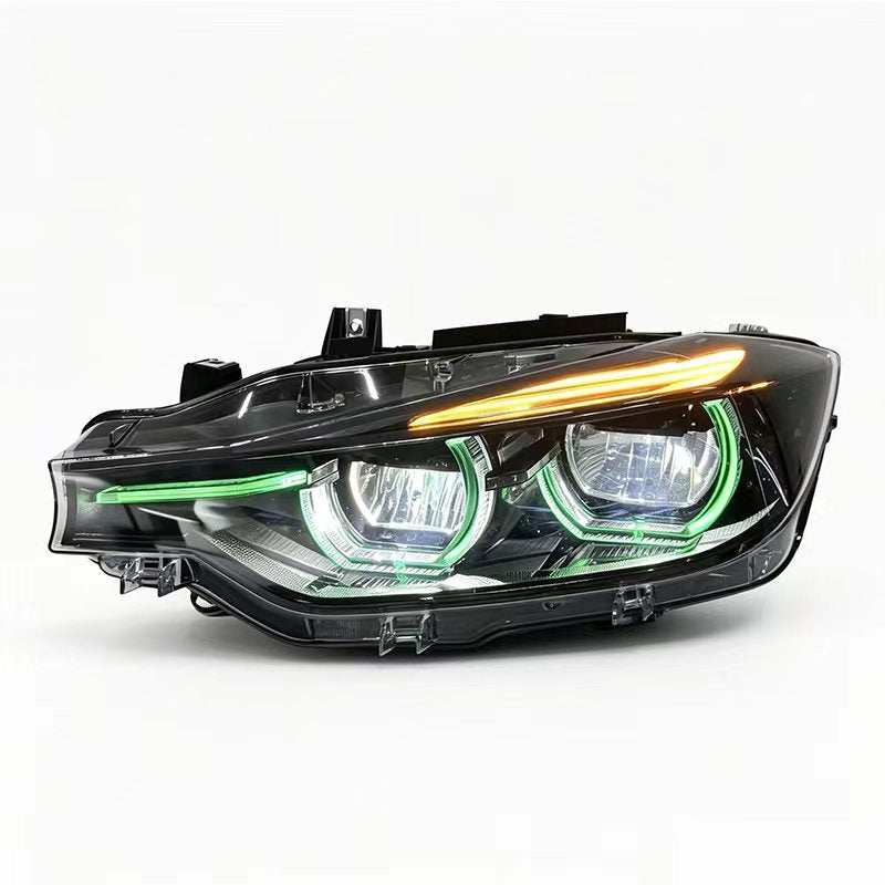 Multi-Color RGB LCI Style LED Headlights - BMW F30 3 Series