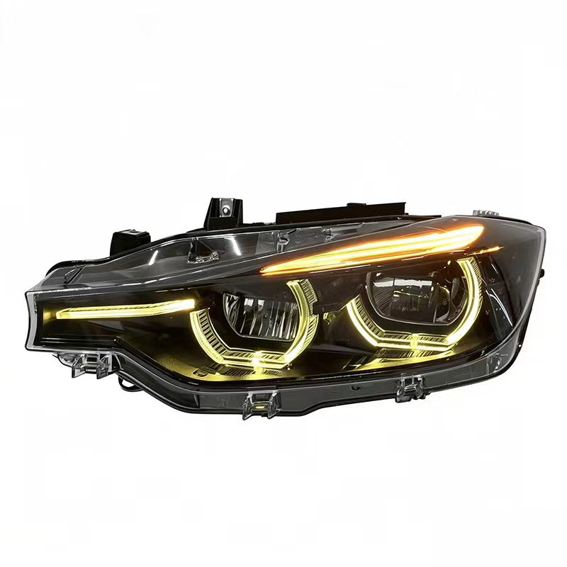Multi-Color RGB LCI Style LED Headlights - BMW F30 3 Series