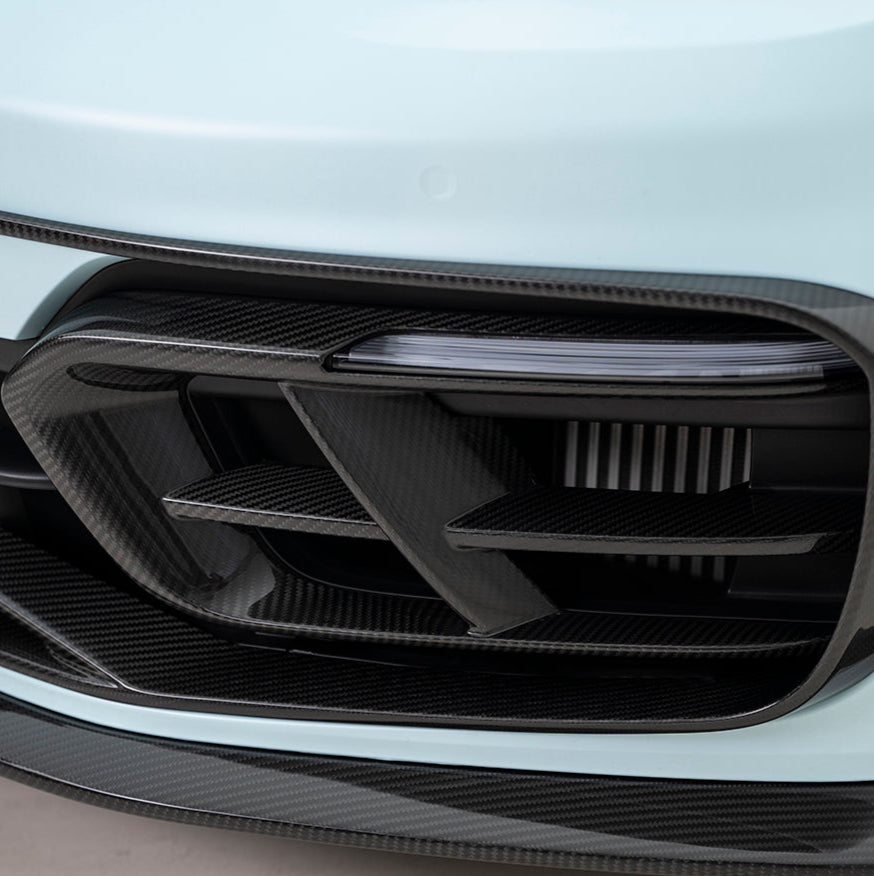 Paktechz Carbon Fiber Front Air Vent Trim - Porsche Panamera (971)