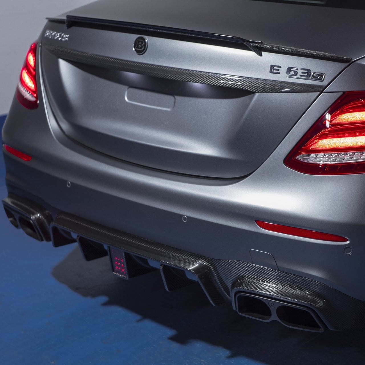 BRBS Style Carbon Fiber Diffuser - W213 AMG E63 (Pre-LCI) - Euro Auto Design