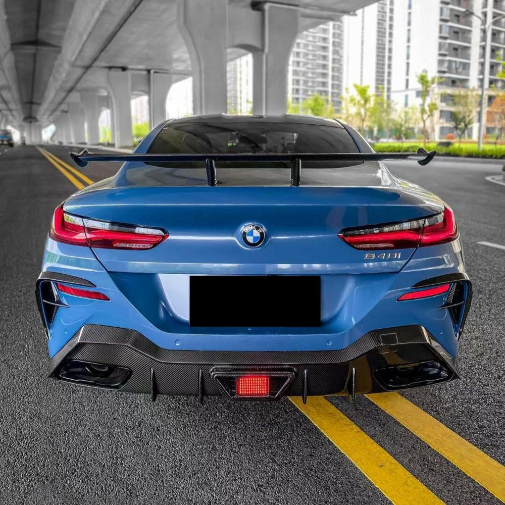 AC Style Carbon Fiber Diffuser w/ LED - G14/G15/G16 8 Series | Euro ...