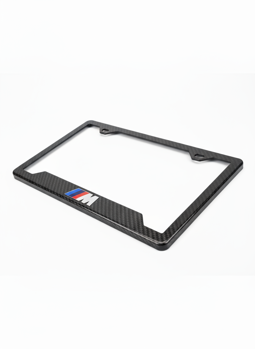 BMW M Carbon Fiber License Frame
