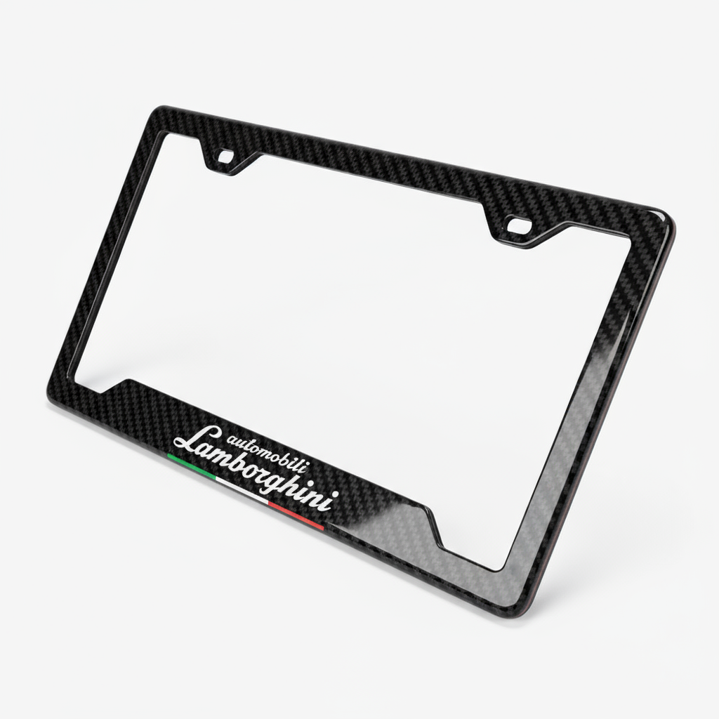 Lamborghini Carbon Fiber Plate Frame