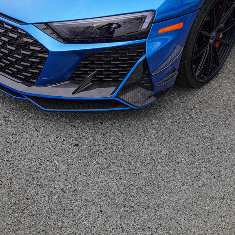Capristo Style Carbon Fiber Front Canards - Audi R8 (2019-2024) - Euro Auto Design