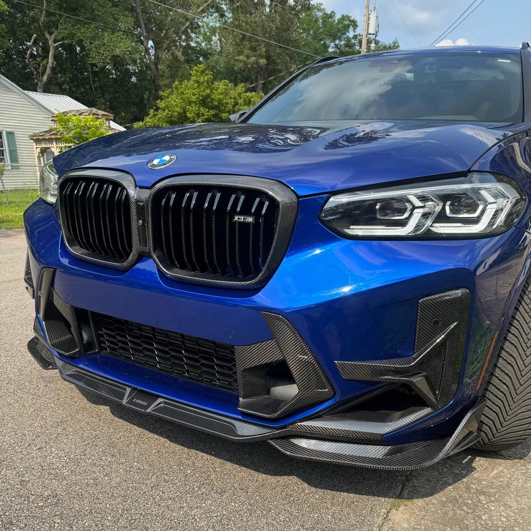 Dual Slat Carbon Fiber Grill - BMW F97 X3M | F98 X4M