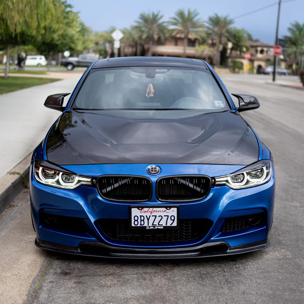 Varis Style Carbon Fiber Front Lip - F30 3 Series - Euro Auto Design