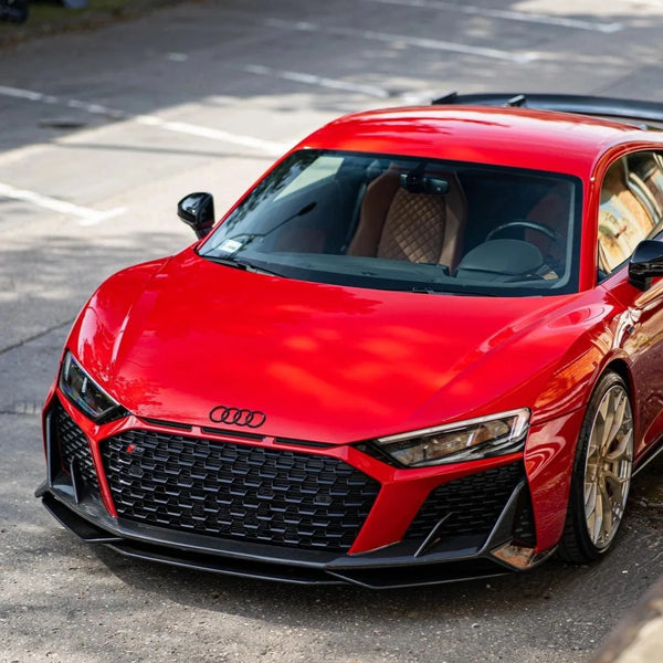 Capristo Style Carbon Fiber Front Lip - Audi R8 (2019-2024) - Euro Auto Design