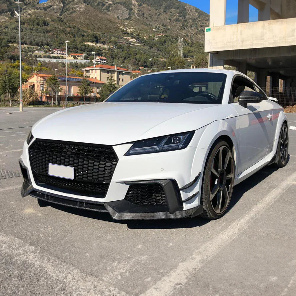 Carbon Fiber Front Lip - Audi TTRS (2016-2019) - Euro Auto Design