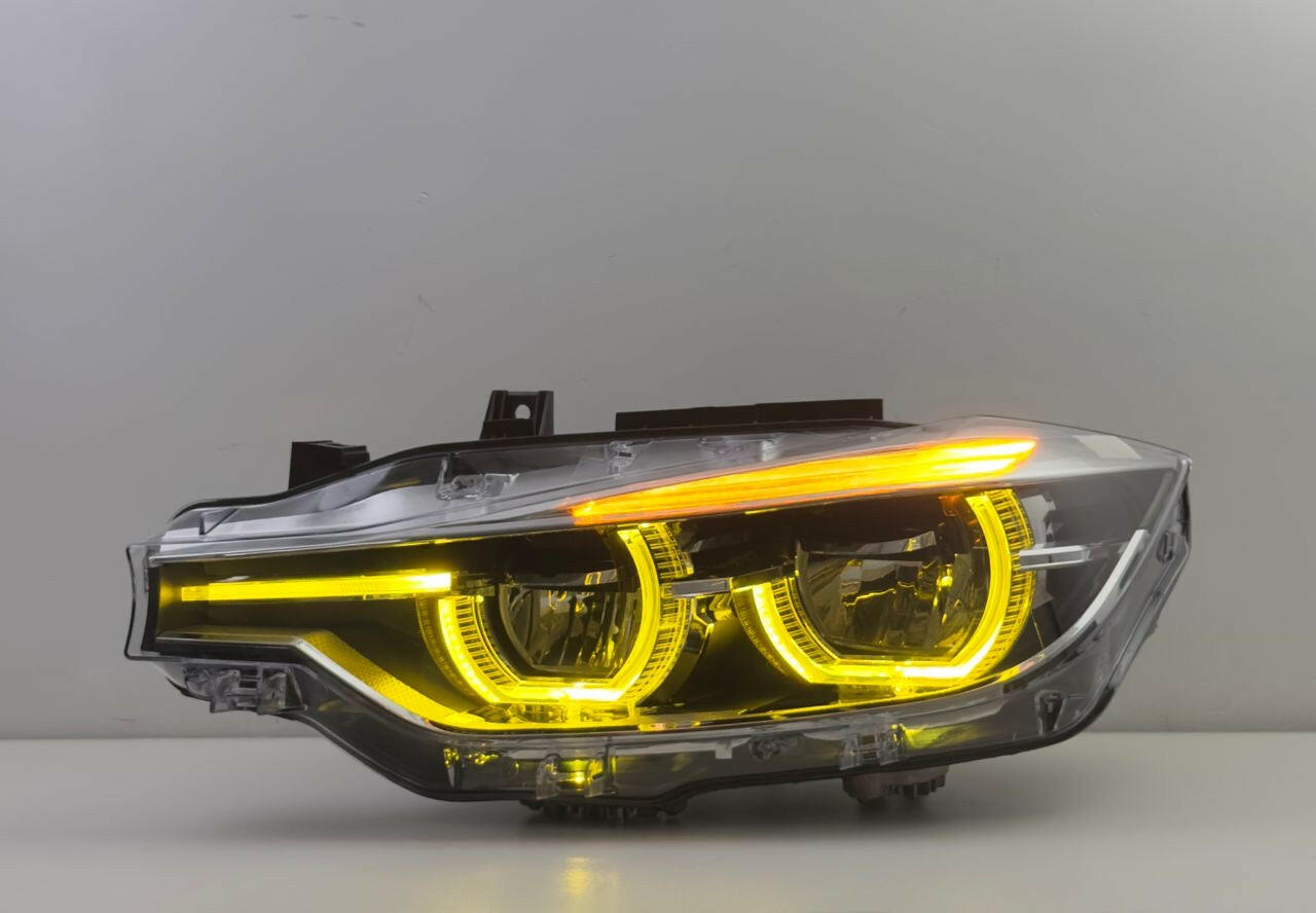 Switchback Dual-Color LCI LED Headlights – BMW F30 3 Series.