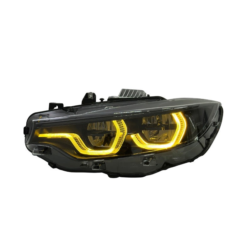 Tricolor LCI Style LED Headlights V2 - BMW F80 M3, F82/F83 M4 & F32/F33/F36 4 Series