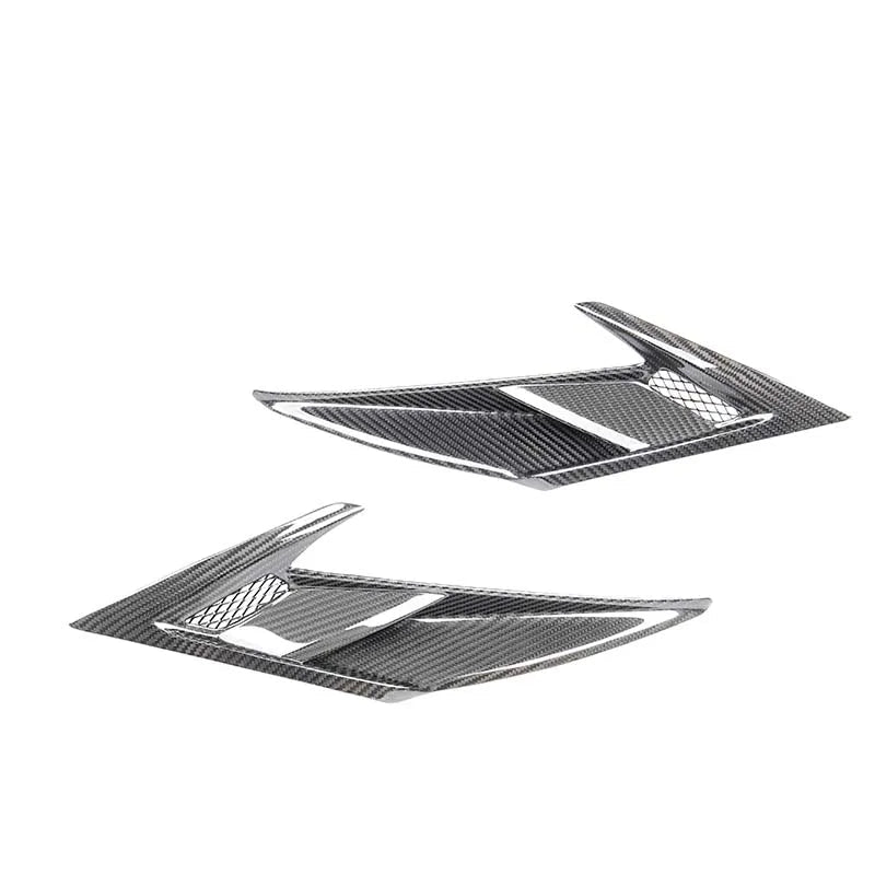 Carbon Fiber Headlight Vent Trim - Ferrari F8 Tributo.