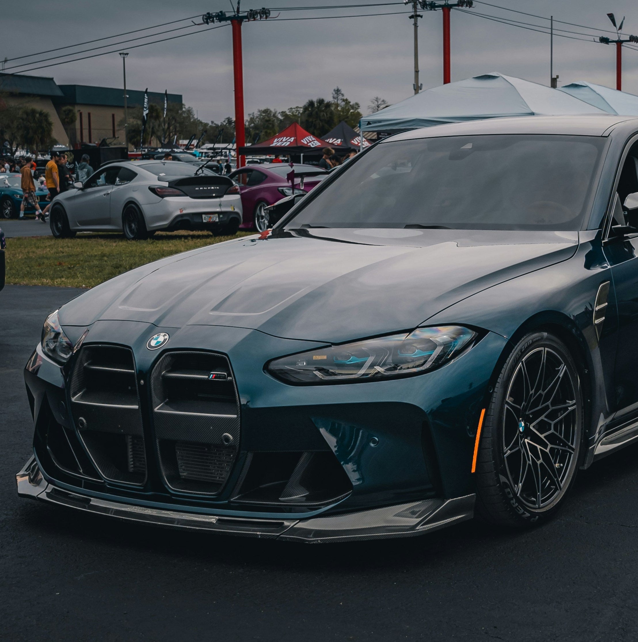 M3 equipped with V style front lip