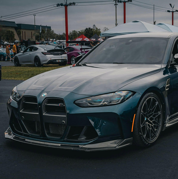 V Style Carbon Fiber Front Lip - BMW G80 M3 | G82 M4